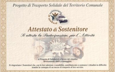 Supporter Certificate